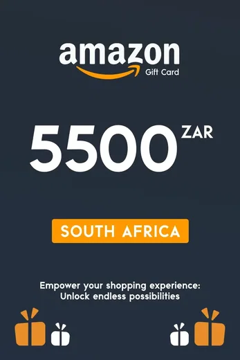 Amazon 5500 ZAR Gift Card (South Africa) gallery image 2