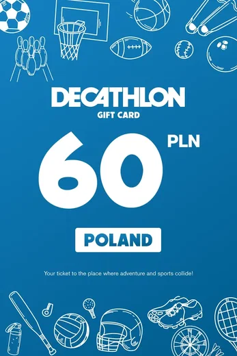 Decathlon 60 PLN Gift Card (Poland) gallery image 2