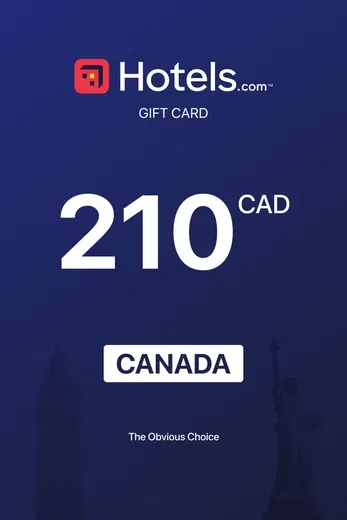 Hotels.com 210 CAD Gift Card (Canada) gallery image 2
