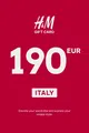 H&M 190 EUR Gift Card (Italy) thumb 2