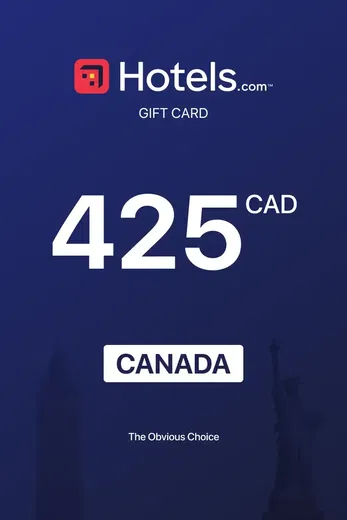 Hotels.com 425 CAD Gift Card (Canada) gallery image 2