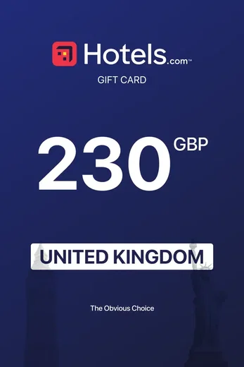 Hotels.com 230 GBP Gift Card (United Kingdom) gallery image 2