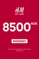 H&M 8500 NOK Gift Card (Norway) thumb 2