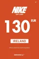 Nike 130 EUR Gift Card (Ireland) thumb 2