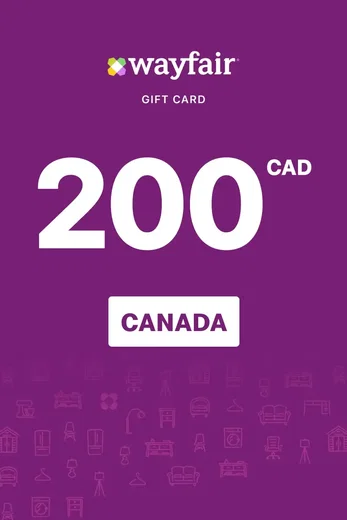 Wayfair 200 CAD Gift Card (Canada) gallery image 2