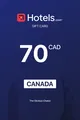 Hotels.com 70 CAD Gift Card (Canada) thumb 2