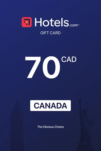 Hotels.com 70 CAD Gift Card (Canada) gallery image 2