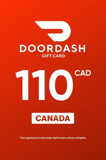 DoorDash 110 CAD Gift Card (Canada) gallery image 2