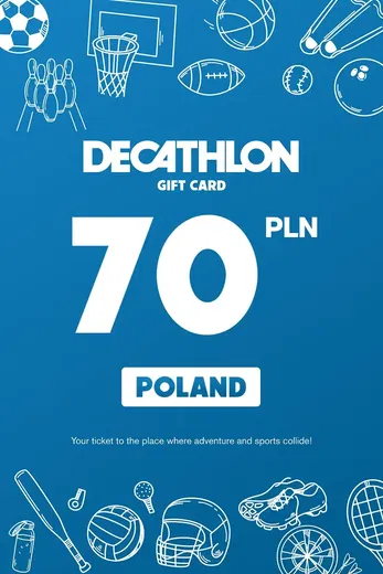 Decathlon 70 PLN Gift Card (Poland) gallery image 2