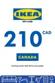 IKEA 210 CAD Gift Card (Canada) thumb 2