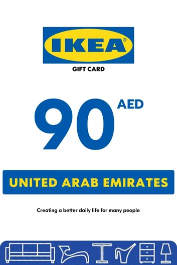 IKEA 90 AED Gift Card (UAE)