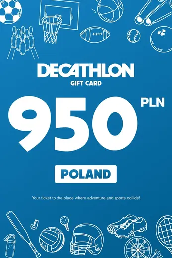 Decathlon 950 PLN Gift Card (Poland) gallery image 2