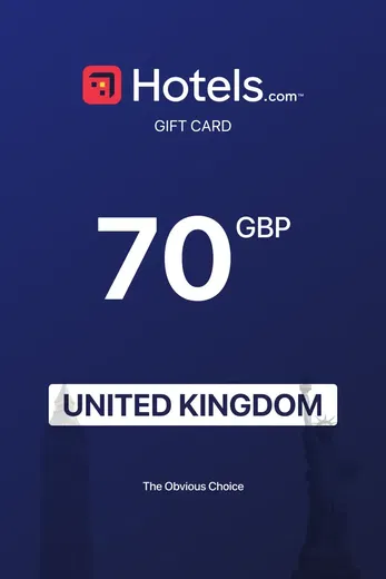 Hotels.com 70 GBP Gift Card (United Kingdom) gallery image 2