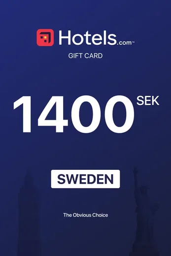 Hotels.com 1400 SEK Gift Card (Sweden) gallery image 2