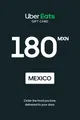Uber 180 MXN Gift Card (Mexico) thumb 2