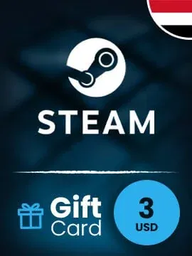 Steam Wallet 3 USD Gift Card (Yemen) gallery image 2