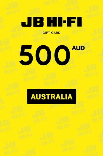 JB Hi-Fi 500 AUD Gift Card (Australia)