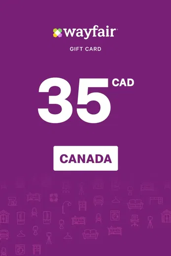 Wayfair 35 CAD Gift Card (Canada) gallery image 2