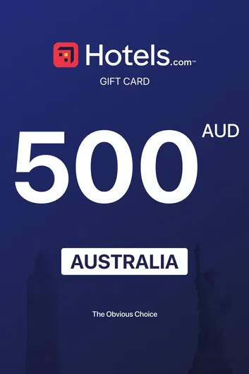Hotels.com 500 AUD Gift Card (Australia)