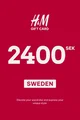 H&M 2400 SEK Gift Card (Sweden) thumb 2