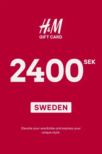 H&M 2400 SEK Gift Card (Sweden) gallery image 2