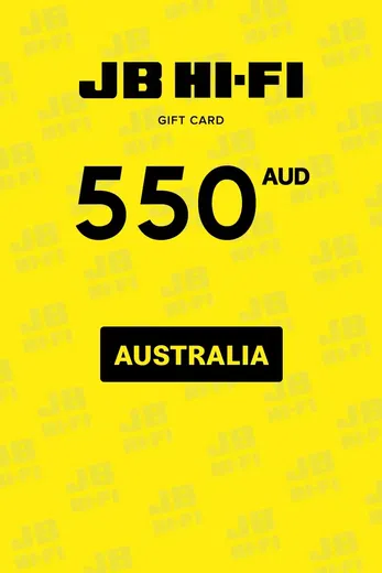 JB Hi-Fi 550 AUD Gift Card (Australia) gallery image 2