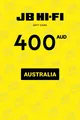 JB Hi-Fi 400 AUD Gift Card (Australia) thumb 2