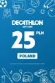 Decathlon 25 PLN Gift Card (Poland) thumb 2