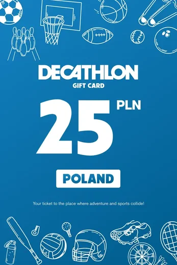 Decathlon 25 PLN Gift Card (Poland) gallery image 2