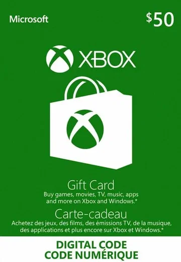 Xbox 50 CAD Gift Card (Canada) gallery image 2
