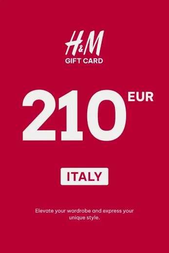 H&M 210 EUR Gift Card (Italy) gallery image 2