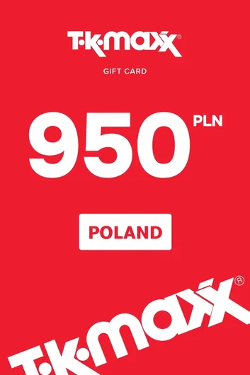 TK Maxx 950 PLN Gift Card (Poland)