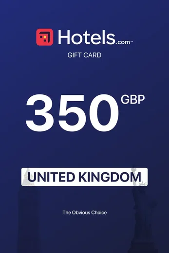 Hotels.com 350 GBP Gift Card (United Kingdom) gallery image 2