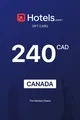 Hotels.com 240 CAD Gift Card (Canada) thumb 2