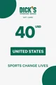 Dick's Sporting Goods 40 USD Gift Card (United States) thumb 2