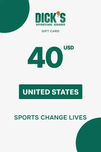 Dick's Sporting Goods 40 USD Gift Card (United States) gallery image 2