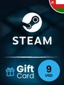 Steam Wallet 9 USD Gift Card (Oman) thumb 2