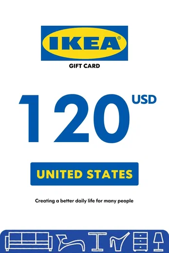 IKEA 120 USD Gift Card (United States) gallery image 2