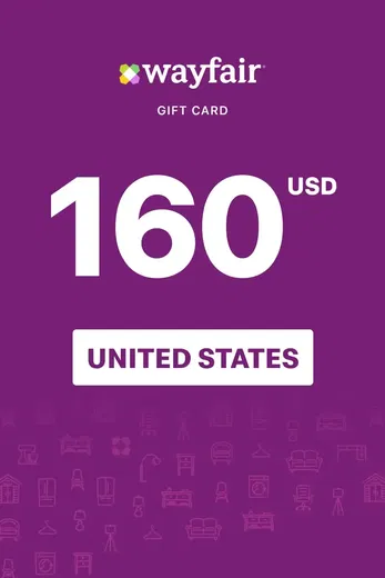 Wayfair 160 USD Gift Card (United States) gallery image 2