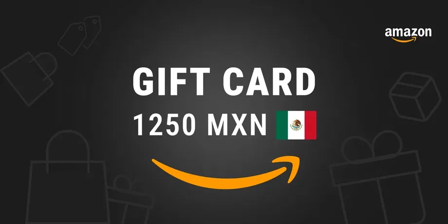 Amazon 1250 MXN Gift Card (Mexico) gallery image 2