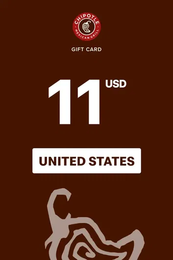 Chipotle 11 USD Gift Card (United States)