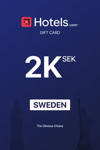 Hotels.com 2000 SEK Gift Card (Sweden) gallery image 2