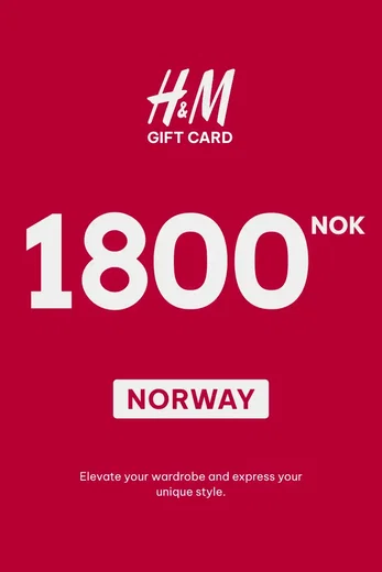 H&M 1800 NOK Gift Card (Norway) gallery image 2