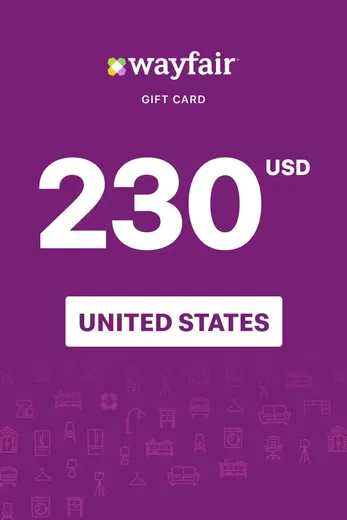 Wayfair 230 USD Gift Card (United States) gallery image 2
