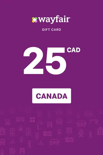Wayfair 25 CAD Gift Card (Canada) gallery image 2