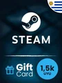 Steam Wallet 1500 UYU Gift Card (Uruguay) thumb 2