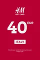 H&M 40 EUR Gift Card (Italy) thumb 2