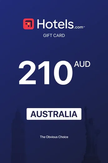 Hotels.com 210 AUD Gift Card (Australia) gallery image 2