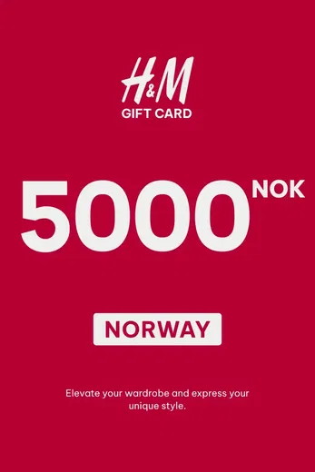 H&M 5000 NOK Gift Card (Norway) gallery image 2