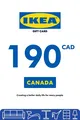 IKEA 190 CAD Gift Card (Canada) thumb 2
